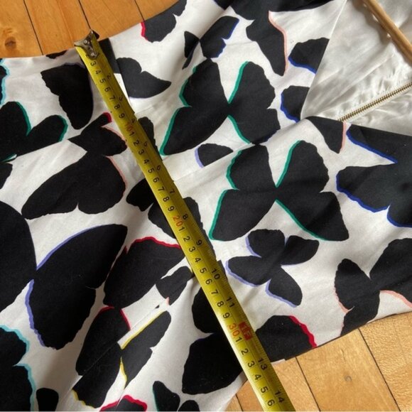 Kate Spade Black And White Butterfly Sheath Dress - Picture 10 of 12